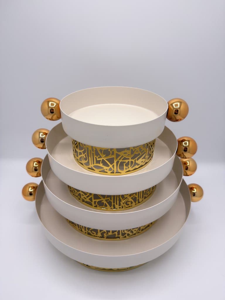 Serving Tray - White (S) 3