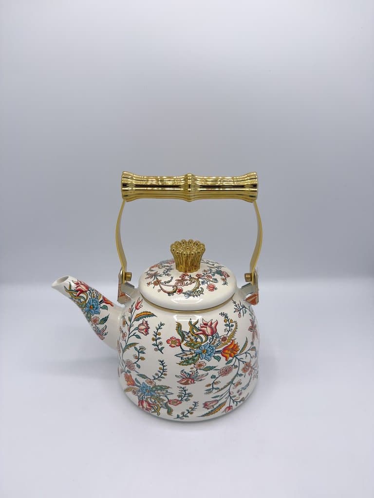 Zinc Kettle & Teapot (White) 2