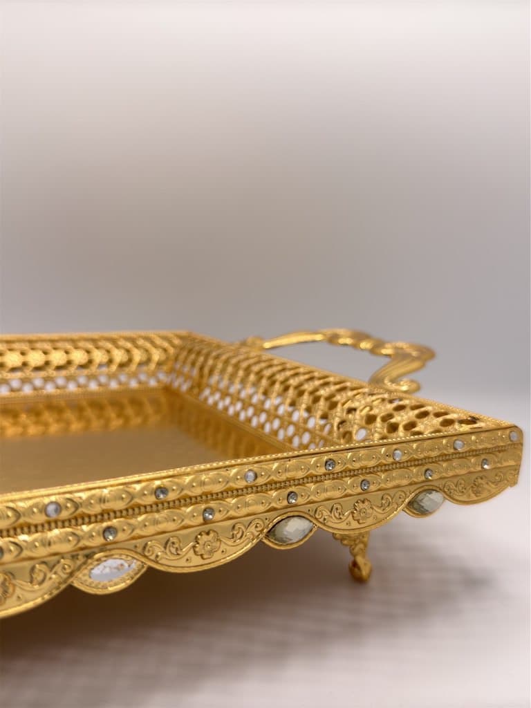 Serving Tray (Gold) 4