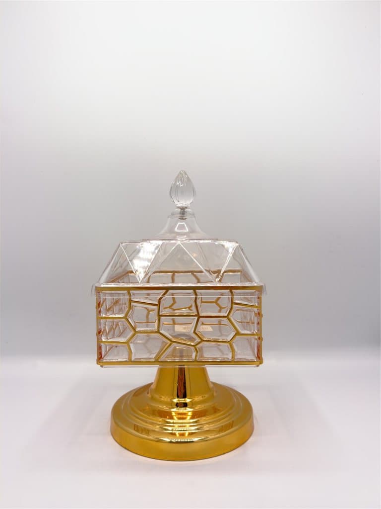 Candy Jar with Lid (Clear) 2