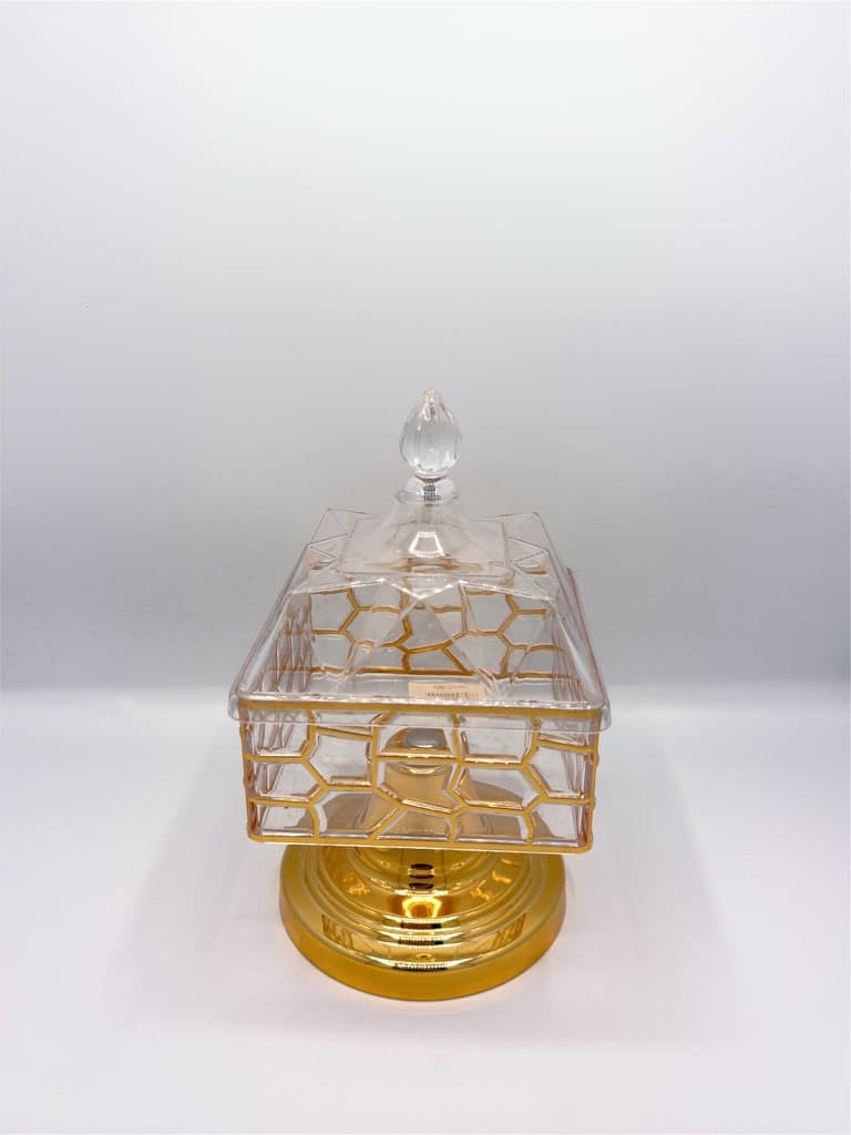 Candy Jar with Lid (Clear) 3