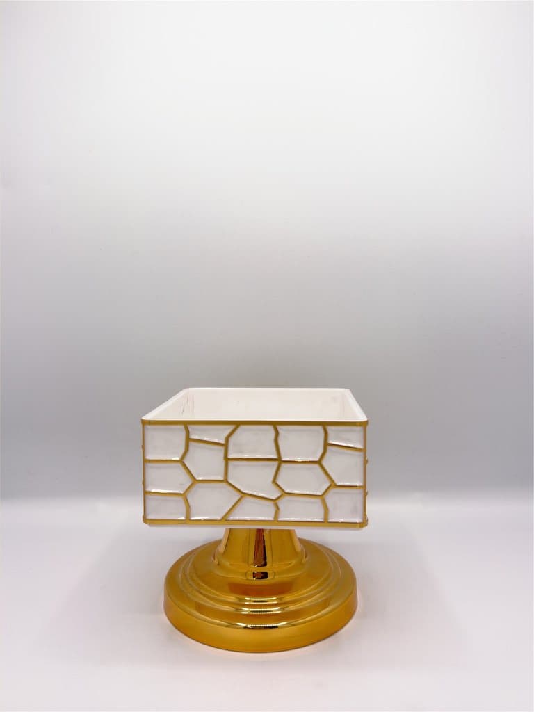 Candy Jar with Lid (White) 4