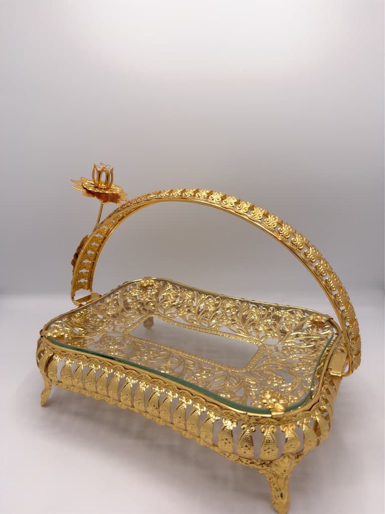 Luxury Chocolate Serving Tray (Gold) 3