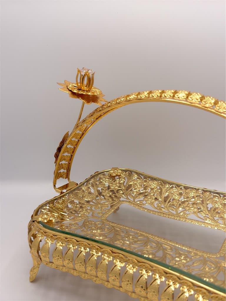 Luxury Chocolate Serving Tray (Gold) 4