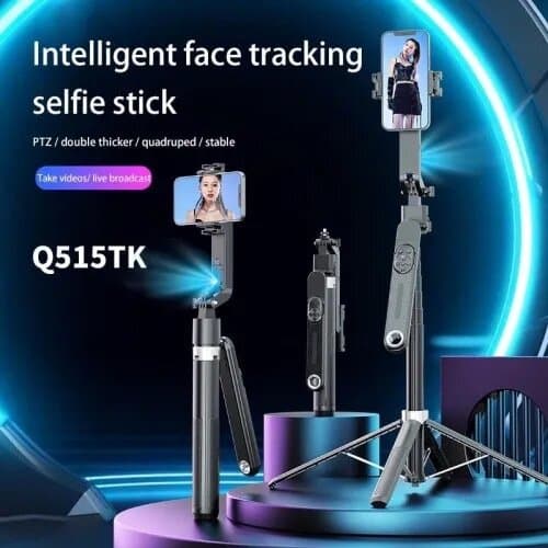 Q515TK 1.8M Tracking Gimbal Selfie Stick & Tripod | All-in-One Professional Stand 3