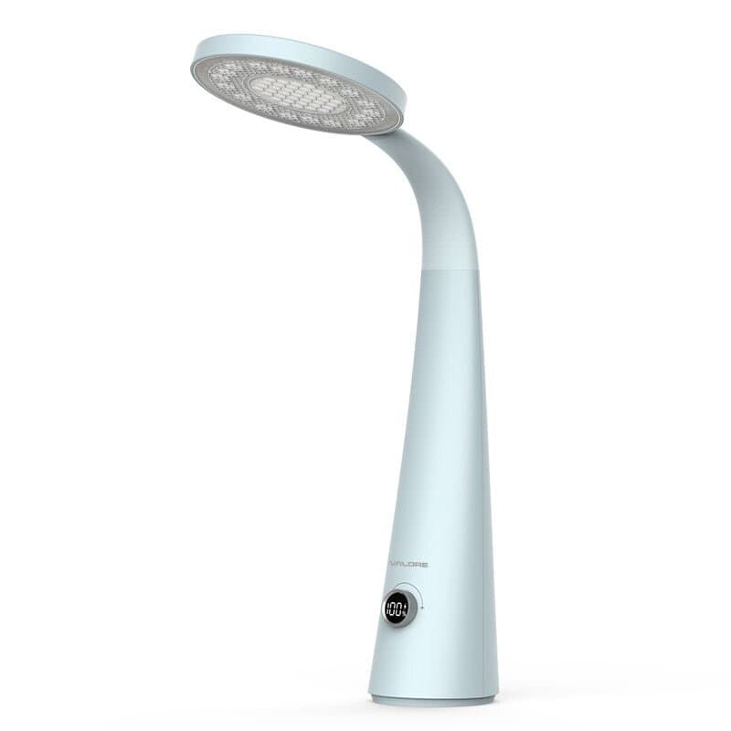 Modern Flexible LED Desk Lamp with Adjustable Brightness – blue