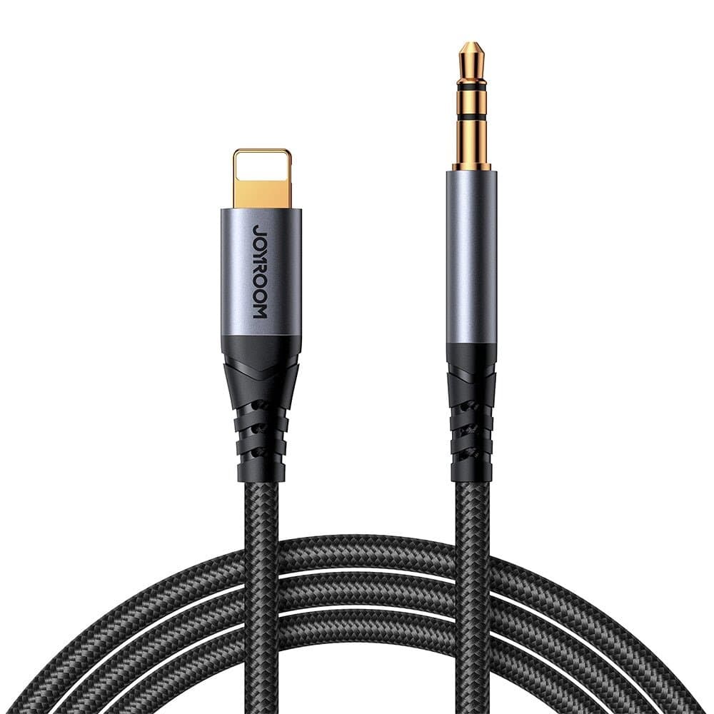 JOYROOM SY-A06 Lightning to 3.5mm HiFi AUX Audio Cable (1.2m/4ft)