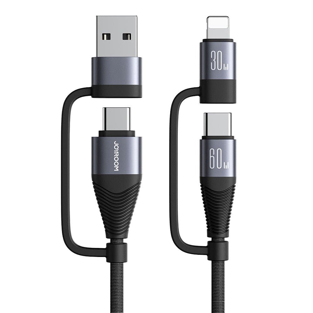 JOYROOM Multi-Function Series 4-in-1 Fast Charging Data Cable (1.2m)