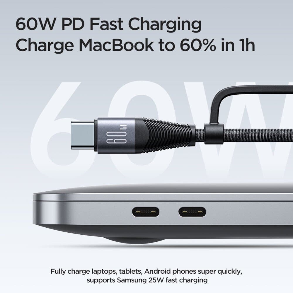 JOYROOM Multi-Function Series 4-in-1 Fast Charging Data Cable (1.2m) 3