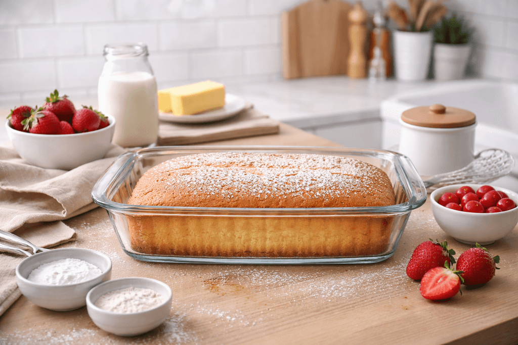Heat Resistant Glass Cake Baking Pan - Clear (S) 2