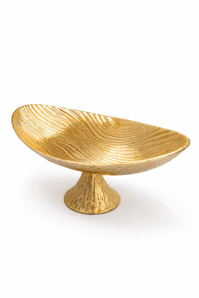 Modern Fruit Bowl - Gold (L)