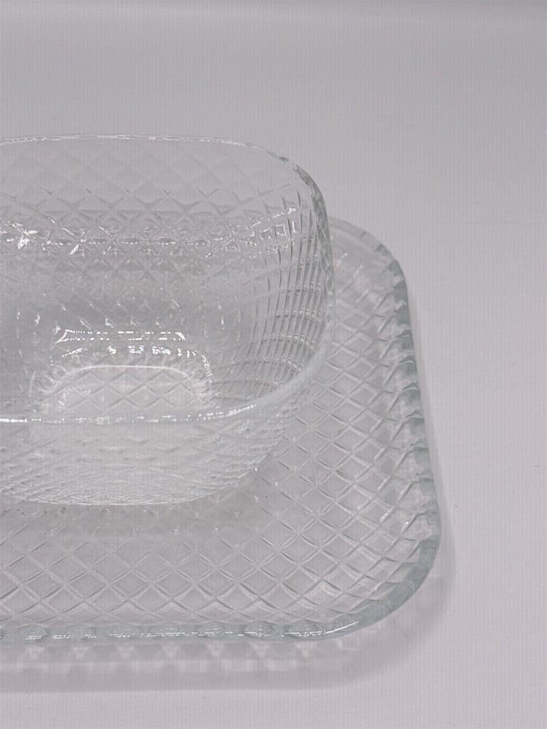 Glass Nut Bowls - Set of 6 (Clear) 3