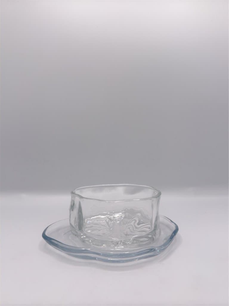 Glass Nut Bowls - Set of 6 (Clear) 2