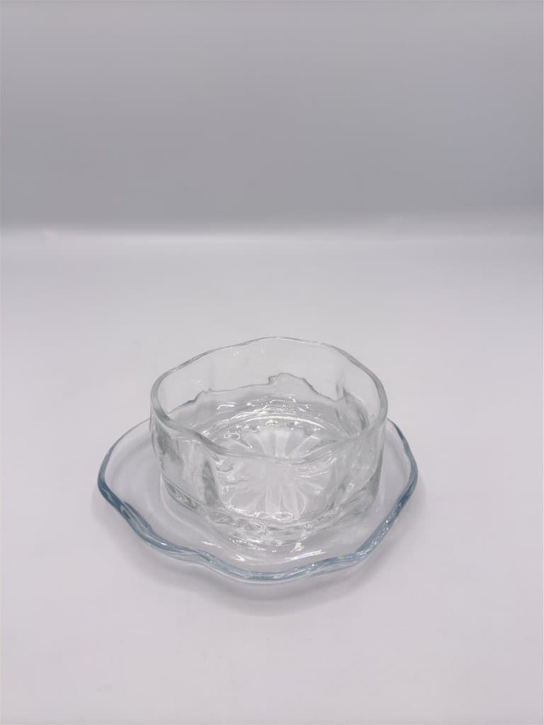 Glass Nut Bowls - Set of 6 (Clear) 4
