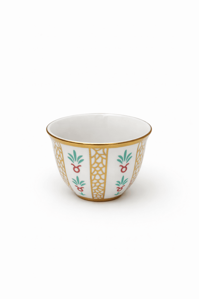 Arabic Coffee Cup - White (M)
