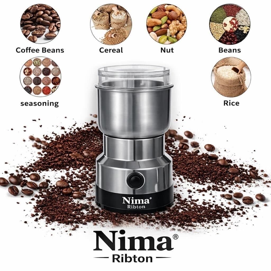 Nima Japan Electric Coffee & Spice Grinder - Silver 2