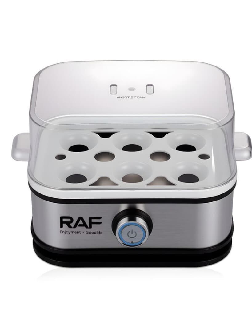 RAF Electric Egg Boiler 7 Egg Capacity - Silver