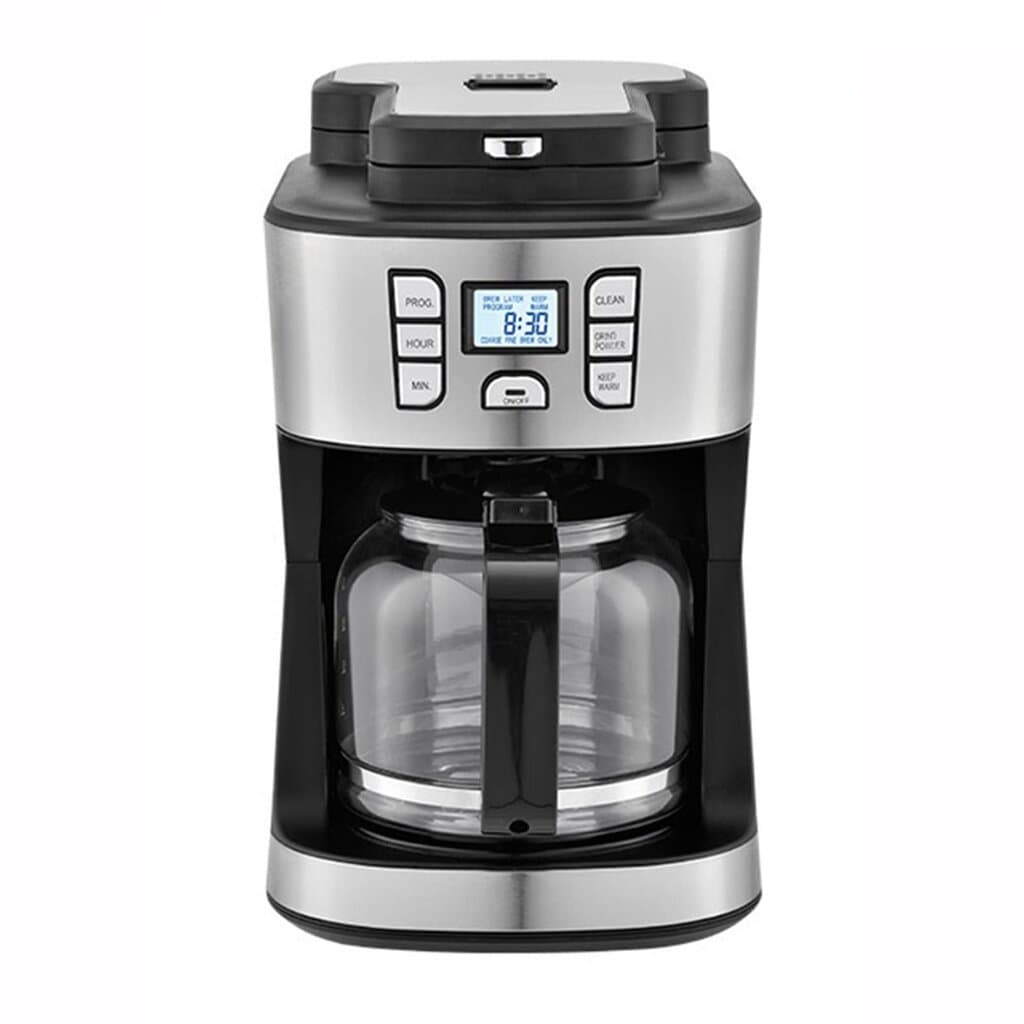 RAF 1000W Coffee Machine 1.8L - R.110 (Silver)