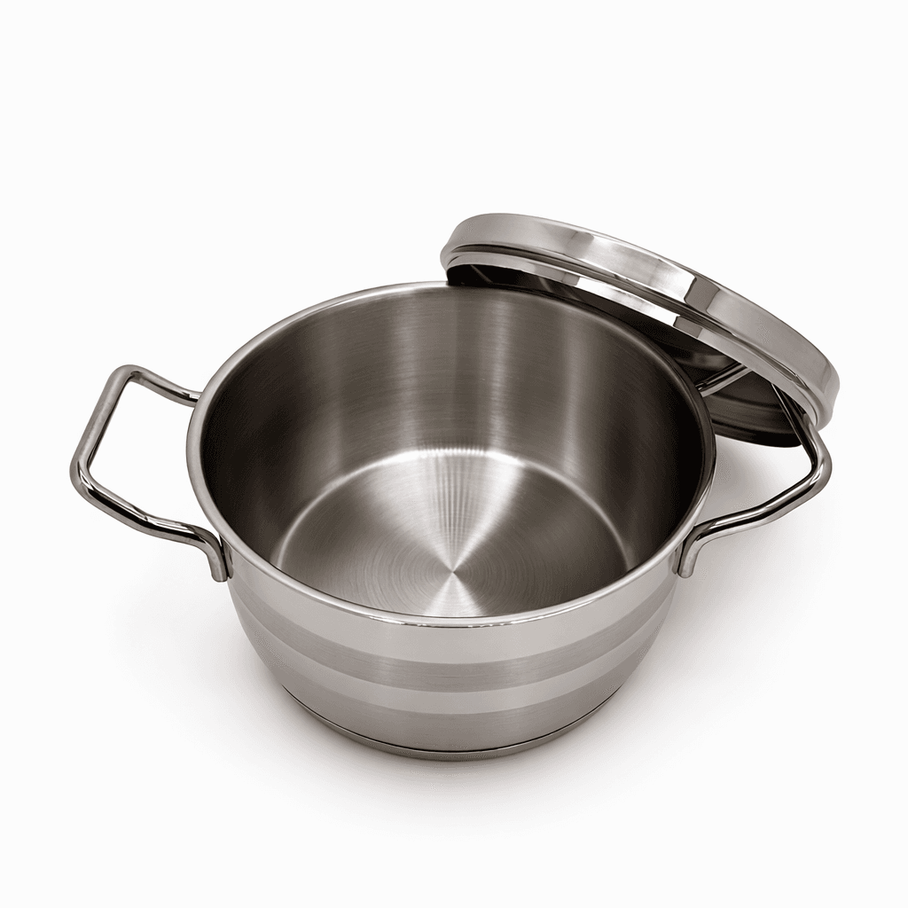 Vivaldi Stainless Steel Cooking Pot - Silver (28) 2