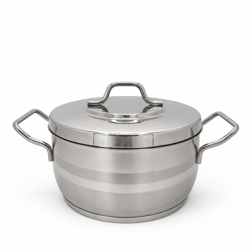 Vivaldi Stainless Steel Cooking Pot - Silver (20)
