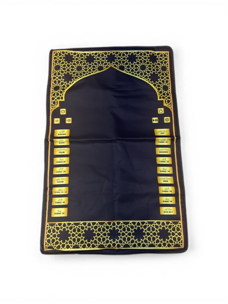 Educational Prayer Mat (Black) 2