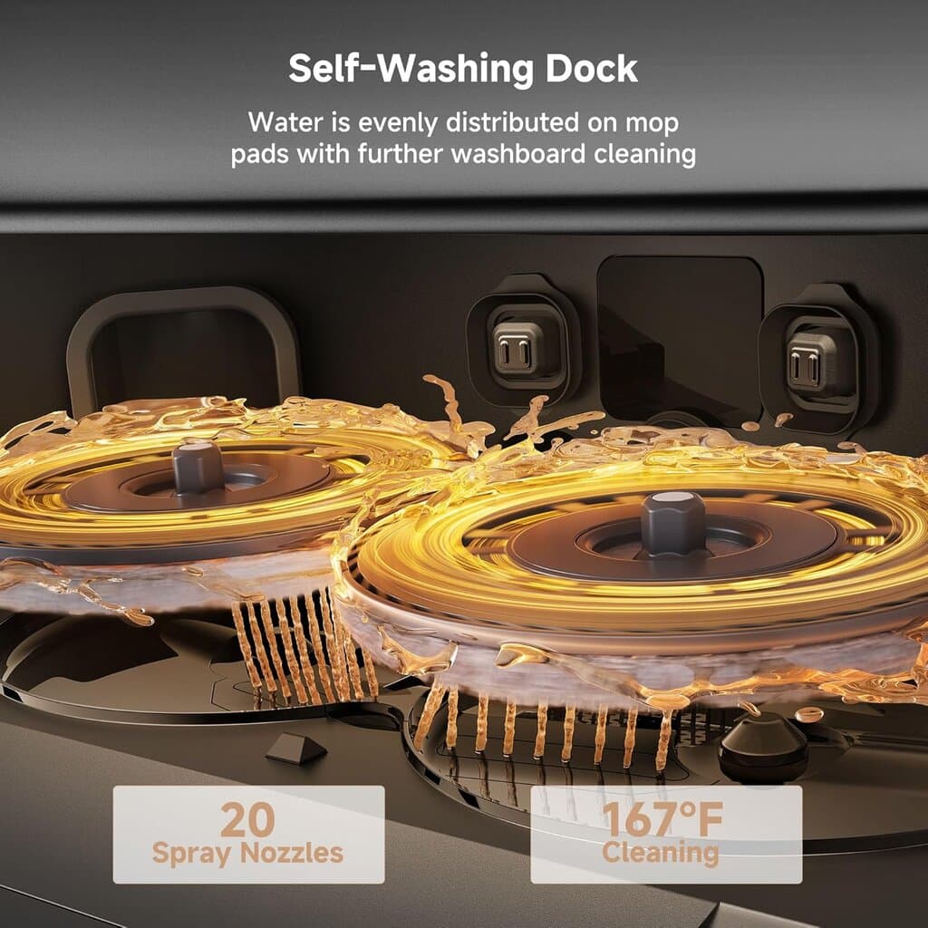 MOVA P50 Robot Vacuum - Black 7