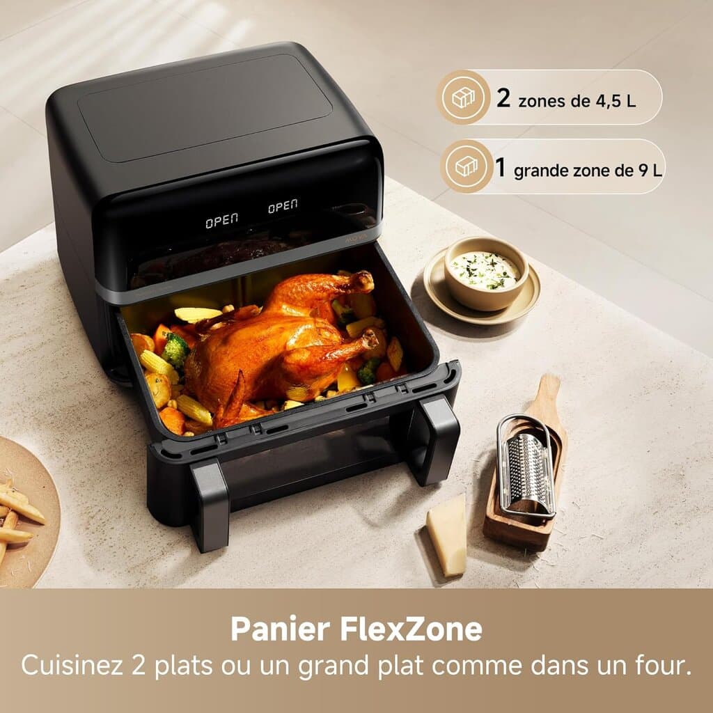 MOVA FD20 Pro Air Fryer - Black 2