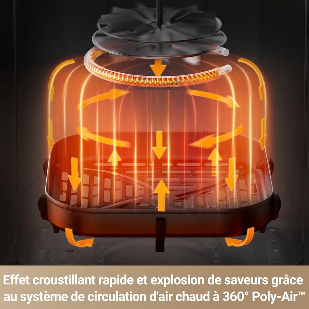 MOVA FD10 Pro Air Fryer - Black 3