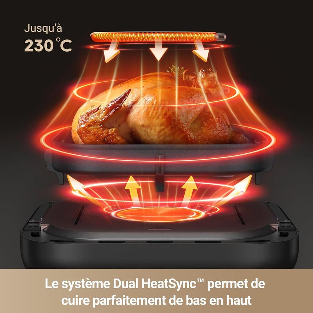 MOVA FD10 Pro Air Fryer - Black 2