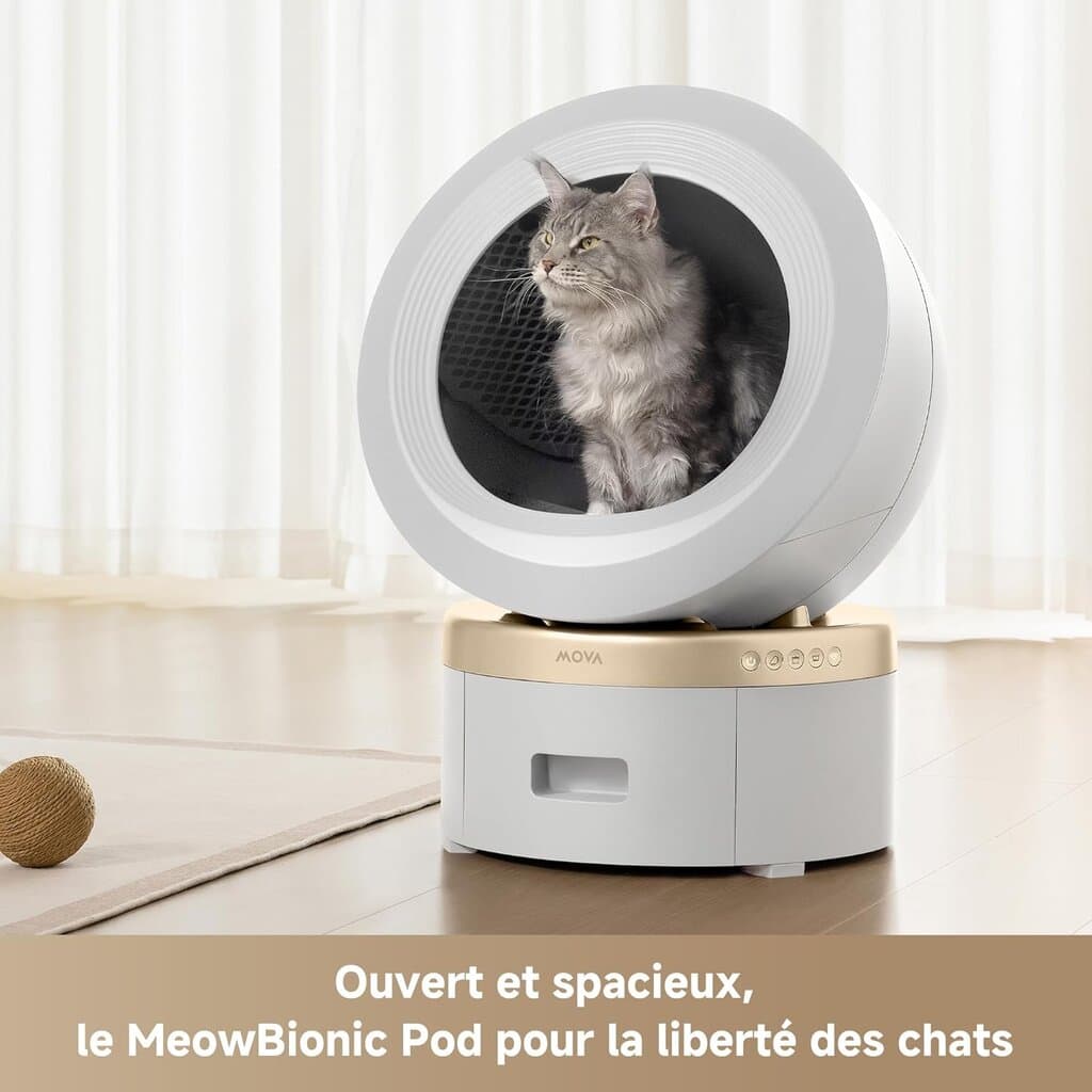 MOVA Smart Litter Box LR10 - White 3