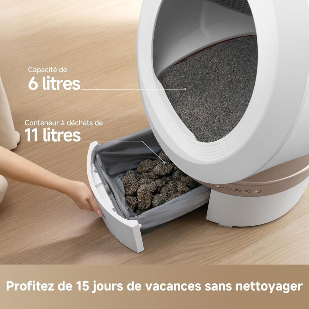 MOVA Smart Litter Box LR10 - White 4