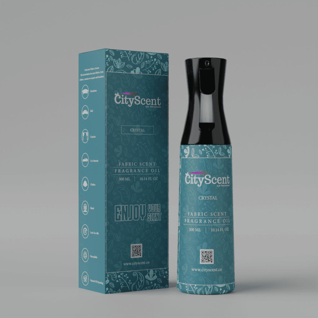 CityScent Fabric Scent Fragrance Oil Spray 300ml - Crystal