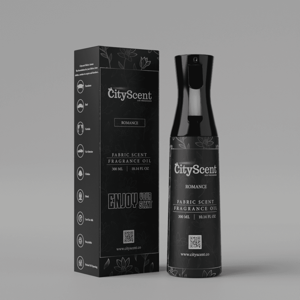 CityScent Fabric Scent Fragrance Oil Spray 300ml - Romance