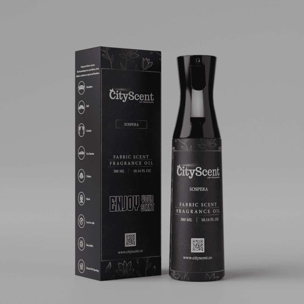 CityScent Fabric Scent Fragrance Oil Spray 300ml - Sospera