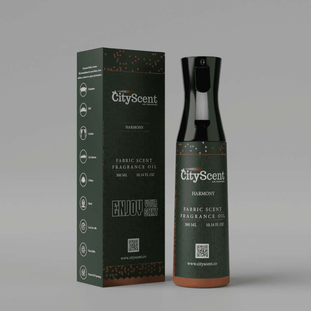 CityScent Fabric Scent Fragrance Oil Spray 300ml - Harmony