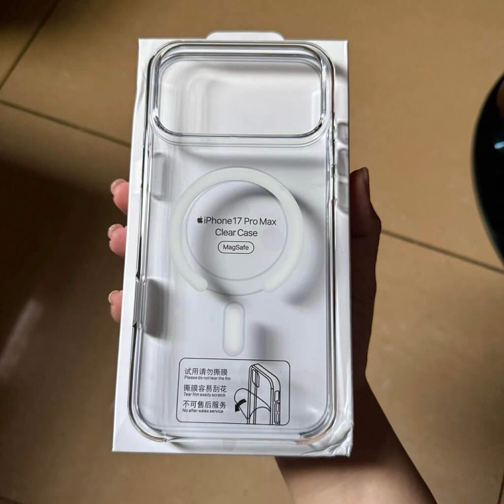 iPhone 17 Pro Max Magnetic Clear Case – MagSafe Compatible 5