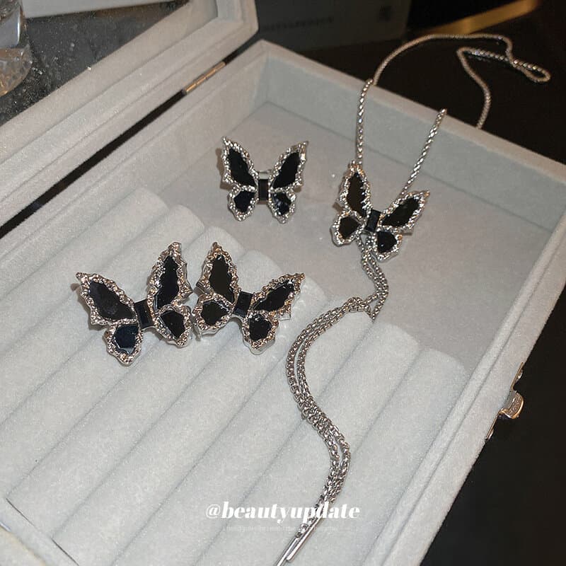 Monarque de Nuit Jewlery Set - Black