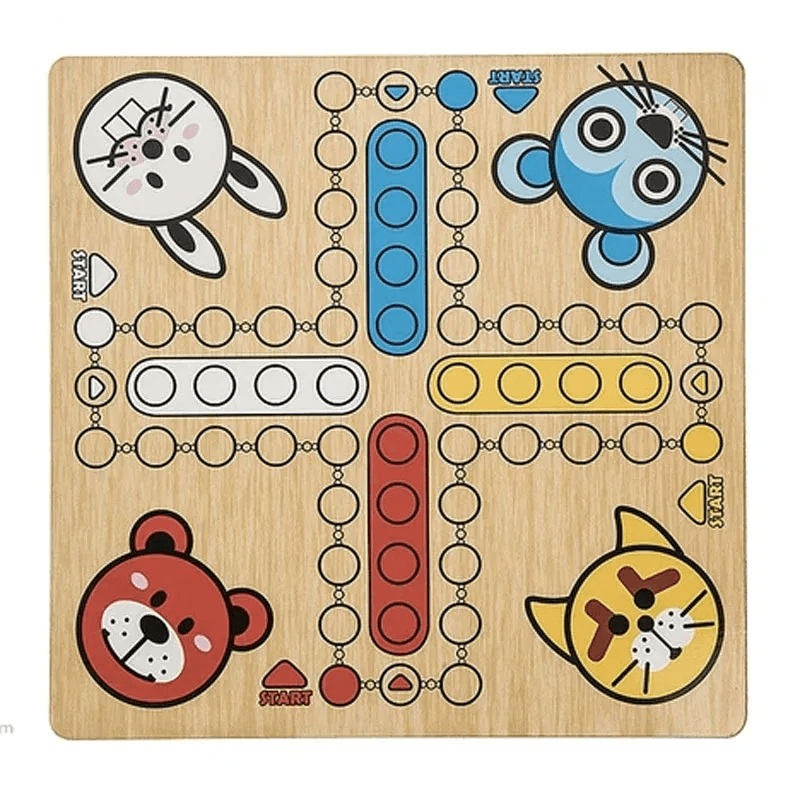 Ludo & Snakes And Ladders 2 In 1 (Small Bag )