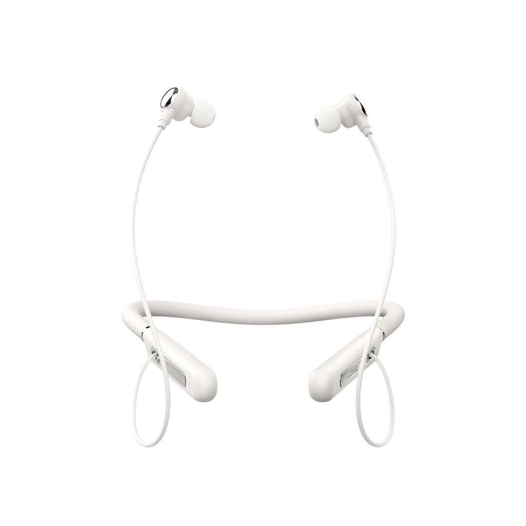 Wireless Stereo Neckband Bluetooth Headset N02 (White) 3