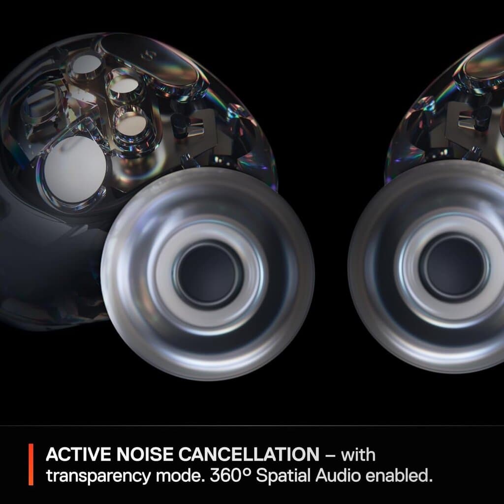 SteelSeries Arctis Gamebuds For Playstation/PC/Switch/Mobile Earbuds (White) 5