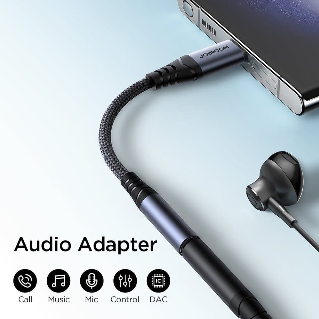 JOYROOM USB-C to 3.5mm Headphone Jack Adapter – HiFi Audio Converter 2