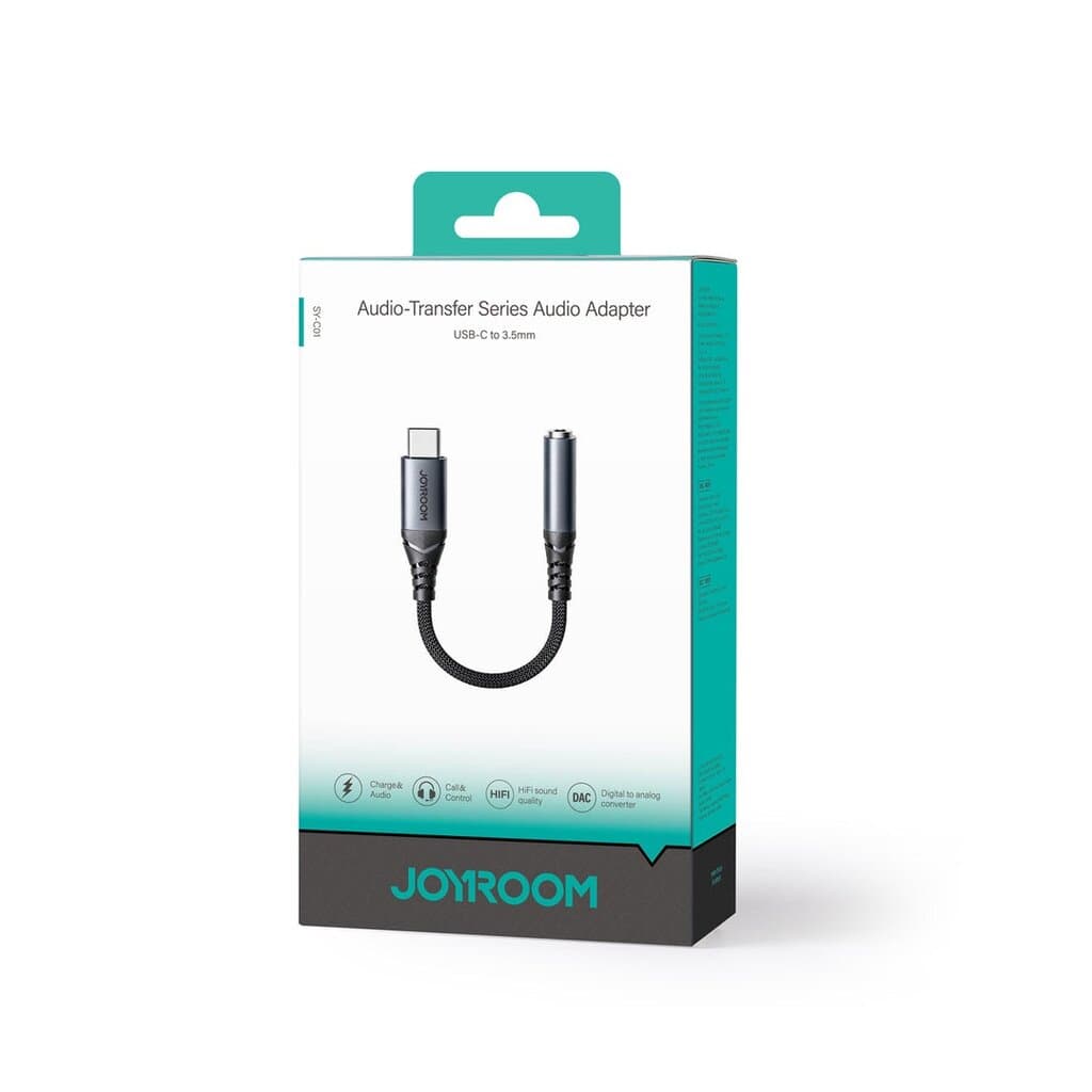 JOYROOM USB-C to 3.5mm Headphone Jack Adapter – HiFi Audio Converter 8