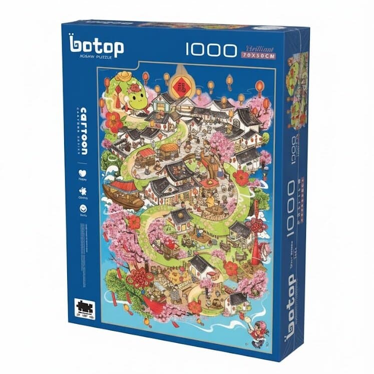 Botop Snake Puzzle - 70*50cm (1000pcs)