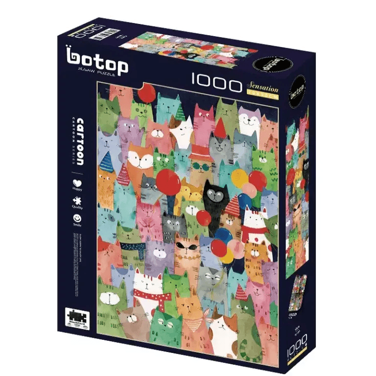 Botop Cats Puzzle - 70*50cm (1000pcs)