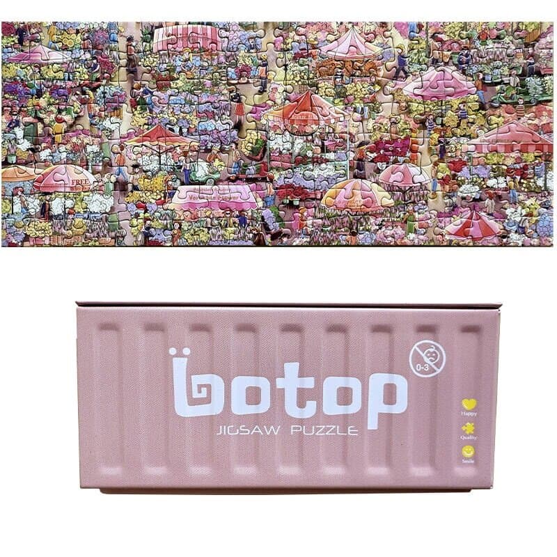 Botop Mini Puzzle Flower Market (160Pcs)