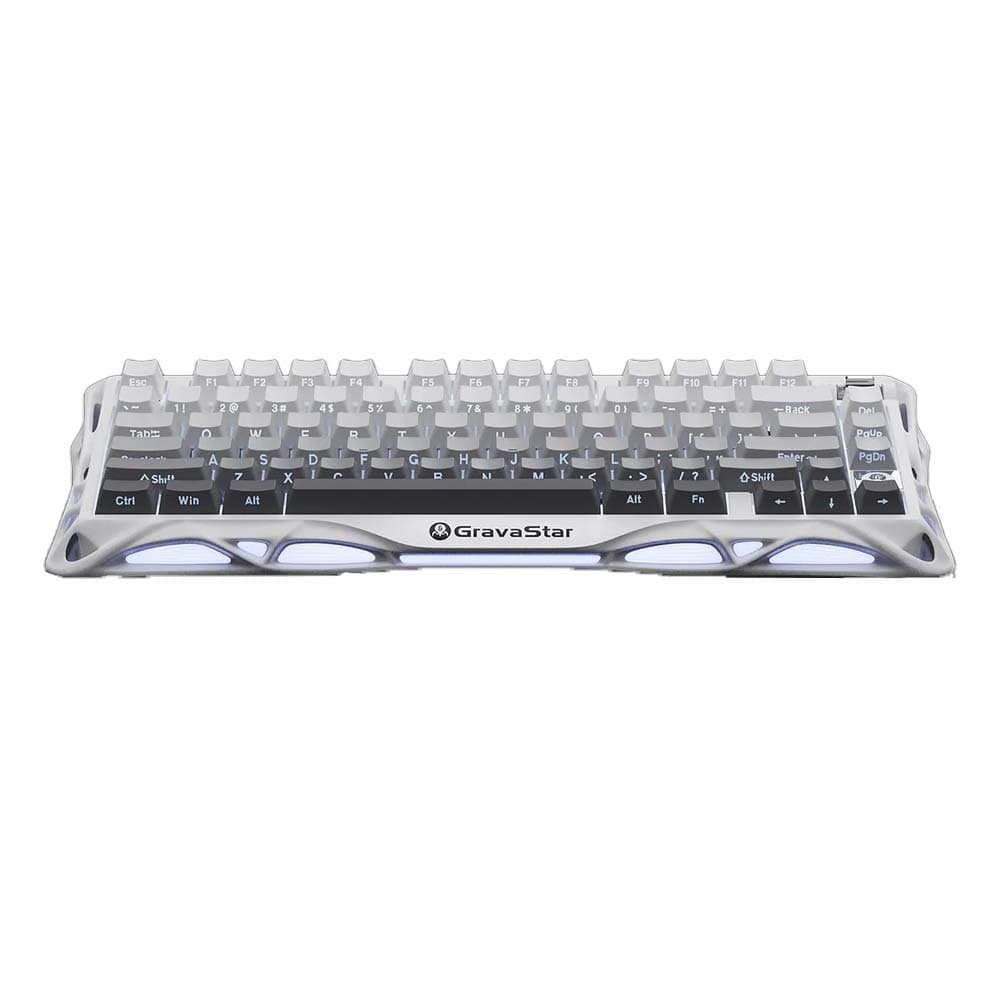 GravaStar Mercury K1 Keyboard - (Gradient White)