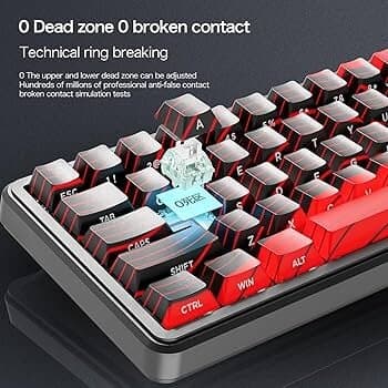 Attack Shark X65 Pro HE Rapid Trigger Magnetic Mechanical Keyboard (Black) 6