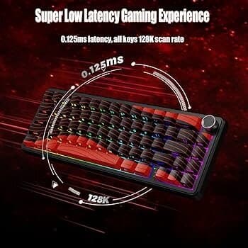 Attack Shark X65 Pro HE Rapid Trigger Magnetic Mechanical Keyboard (Black) 9