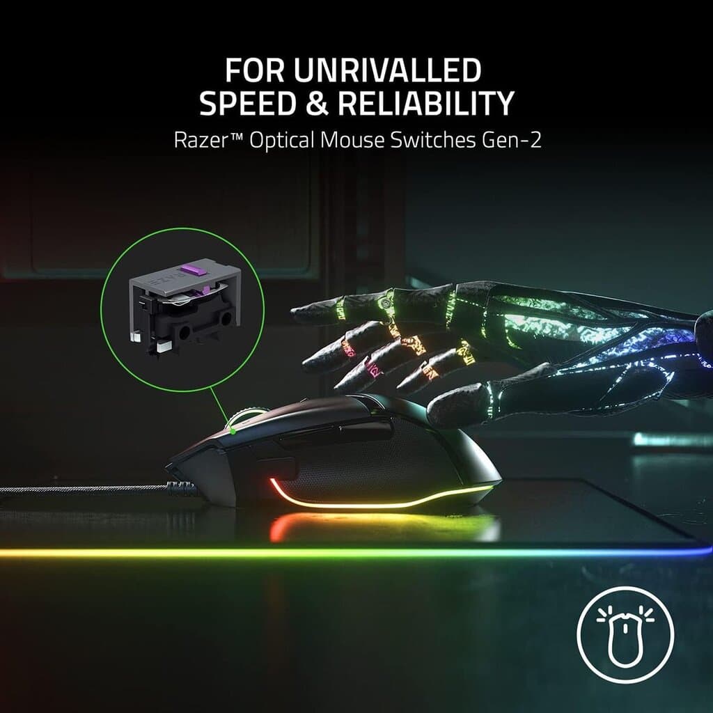Razer Mouse Basilisk V3 RGB (Black) 4