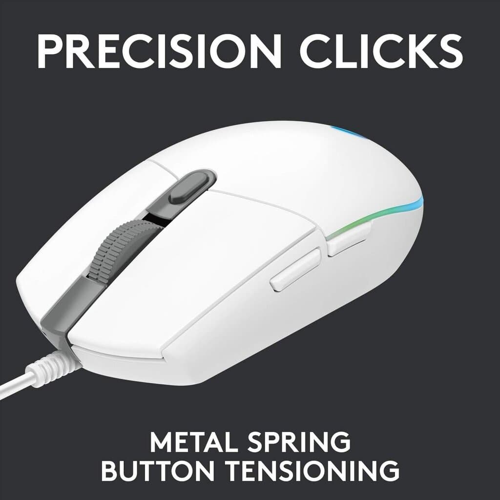 Logitech G102 8000DPI Wired (White) 2